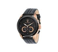 Maserati R8871612025 Traguardo Chronograph Black Dial Men's Watch