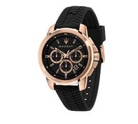 Maserati R8871621012 Successo Black Silicone Strap Watch - W81148