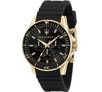 Maserati Sfida 44 Mm Watch Black,Golden