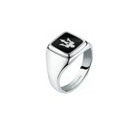 Maserati Ring Stainless Steel JM222AVD070-1-65 - Man - Quartz - Stainless Steel Black/Silver 65