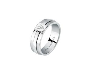Maserati Ring Stainless Steel JM422AVD12023-63 - Man - Quartz - Stainless Steel Silver 63