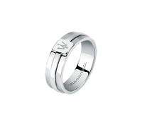 Maserati Ring Stainless Steel JM422AVD12023-63 - Man - Stainless Steel Silver 63