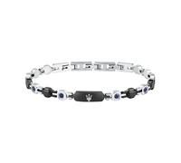 Maserati Sapphire Bracelet Stainless Steel JM335AXO09 - Man Black/Silver 18 cm