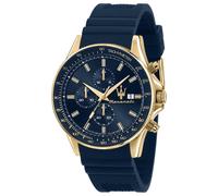 Maserati Sfdia Blue Dial Blue Strap Watch