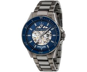 Maserati SFIDA AUTO BR GUN R8823140015 - Man - 42 mm - Automatic - Mineral Glass Blue 18 cm