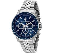 Maserati SFIDA R8873640025 - Man - 44 mm - Analogue - Quartz - Sapphire-Coated Mineral Glass Blue 18 cm