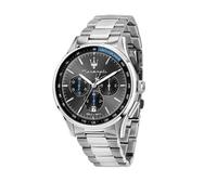 Maserati Sorpasso Men's Chronograph Black Dial Stainless Steel Bracelet Watch