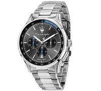 Maserati Sorpasso Men's Chronograph Black Dial Stainless Steel Bracelet Watch