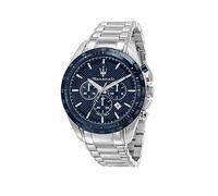 Maserati Traguardo 45mm Chr Blue Dial Br Ss, One Colour, Men One Colour