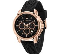 Maserati Men's Successo Quartz Analogue Watch One Size Black