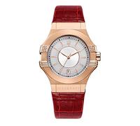 Maserati Women's Watch, Potenza Collection, Quartz Movement, Three Hands Version with Date, Stainless Steel and Leather Watch - R8851108501