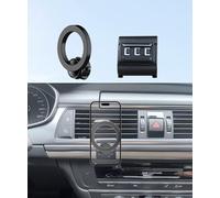 MaserWeller Car Phone Holder for 2012 2013 2014 2015 2016 2017 2018 Audi A6 A7 S6 S7 RS6 RS7 Accessories, 360° Rotation Phone Mount Compatible with MagSafe, Cell Phone Holder Does Not Affect Air Vent