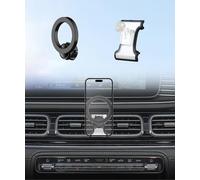 MaserWeller Car Phone Holder for 2020-2025 Mercedes Benz GLE Class GLS Class Accessories, 360° Rotation Phone Mount Compatible with MagSafe, Cell Phone Holder Does Not Affect Air Vent