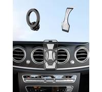 MaserWeller Car Phone Holder for Mercedes Benz E Class 2016-2023 CLS Class 2018-2023 Accessories, 360° Rotation Phone Mount Compatible with MagSafe, Cell Phone Holder Does Not Affect Air Vent