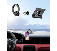 MaserWeller Car Phone Holder for Porsche Taycan 2019-2025 Accessories, 360° Rotation Phone Mount Compatible with MagSafe, Cell Phone Holder Does Not Affect Air Vent