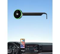 MaserWeller Qi2.2 Max 25W Fast Wireless Car Charger Phone Holder for Chevrolet Silverado 1500/2500 HD 2022-2026/GMC Sierra 1500 2500HD 13.4-Inch Screen, Magnetic Phone Mount Compatible with MagSafe