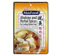 MasFood Abalone and Herbal Spices for Cooking Chicken Soup, 110g, Halal
