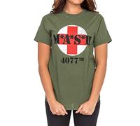 MASH 4077th Circle Army Green Adult T-Shirt - Green - Large