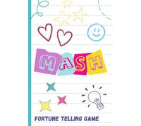 MASH Game Fortune Telling Game: Party Game for Girls, Paper Games, Fortune Telling Game for Kids, Slumber Party Games for Kids.