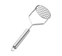 Mash Potatoes Masher - Potato Masher | Stainless Steel Fruit Masher | Manual Stainless Steel Food Masher | MANUAL FOOD PRESS PORTATOES RICER WITH CLOSE TO THE