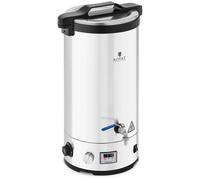 Mash Tun 30 L 700 / 1,800 / 2,500 W 30 110 ° C Stainless Steel LED Display Timer - Homebrew Mash Tuns by Royal Catering Silver