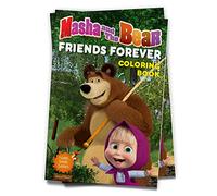 Masha And The Bear - Friends Forever: Giant Coloring Book For Kids
