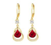 Mashaouyo Gold Earrings For Women Earrings Dangling Stud Sapphire Blue Amethyst Earringssilver Cubic Zirconia Stud Gold Girls Cute For Women (A-A, One Size)