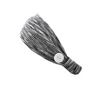 Mashaouyo Medium Hair, Velvet, Pearl Headband, Knotted Nail Headband, Retro Knot Accessory Headband, Warm Headbands Women (Grey-2, One Size)