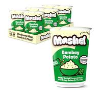 Mashd Bombay Mash Potato Pot - Pack of 6 x 90g - Instant Meal In One Minute, Just Add Hot Water