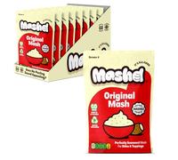 Mashd Original Potato Mash Potato Pouch - Pack of 8 x 140g - Instant Side Dish in One Minute, Just Add Hot Water. 32 Total Servings