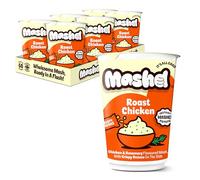 Mashd Roast Chicken Mash Potato Pot - Pack of 6 x 60g - Instant Meal In One Minute, Just Add Hot Water