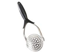 Mashed Potato Masher - Stainless Steel Ergonomic Kitchen Gadgets | Smasher Kitchen Tool Avocado Masher - for Fruit Vegetable Pumpkin Carrot Food Meal Prep Home Restaurant Apartment Camping Picnic