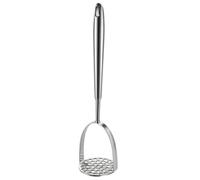 Mashed Potatoe Masher Stainless Steel, Heavy Duty Potato Masher, Professional Integrated Sturdy Stainless Steel Food Mashers, Ideal for Potatoes Vegetables and Fruits Smooth Puree Maker