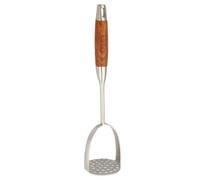 Mashed Potatoe Masher Stainless Steel, Heavy Duty Potato Masher, Professional Integrated Sturdy Stainless Steel Food Mashers, Ideal for Potatoes Vegetables and Fruits Smooth Puree Maker