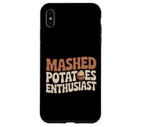 Mashed Potatoes Enthusiast Funny Foodie Thanksgiving Case for iPhone XS Max