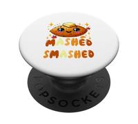 Mashed & Smashed Thanksgiving Cute Sweet Potato Dinner PopSockets Adhesive PopGrip