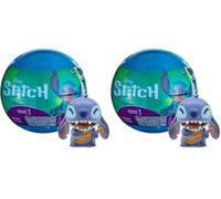 Mash'Ems 52130 Lilo & Stitch Disney, Squishy Figures, 6 to Collect, Styles May Vary, Multicolour (Pack of 2)