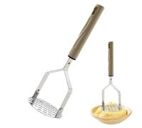 Masher Hand Blender - Food Masher Utensil | Professional Food | Handheld Fruit Smasher Stainless Steel Masher Tool Kitchen Gourmet Making Tools for Potato Fruit Vegetable