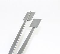 MASHING TWEEZERS GLASS WORK BEAD MASHER TWEEZER 8 LAMPWORKING 3/4 SURFACE S.S. (E 3) by Novel