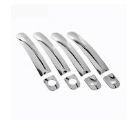 MASHRGX Exterior Door Handles for VW for Touran for Caddy T5 for Transporter 2003-2015 Stainless Steel Car Door Handle Cover Trim (for 4 Door 2 Keyhole)