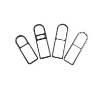 MASHRGX Interior Door Handle Bowl Frame Cover Protective Trim for VW for Golf 4 for Jetta for Bora MK4 R32 GTI 1999-2004 Carbon Fiber(Type A)