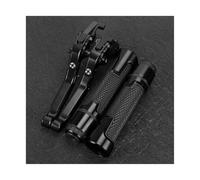 MASHRGX Motorcycle Folding Extendable CNC Moto Adjustable Brake Clutch Levers Handbar End Grips for for Ninja ZX9R ZX-9R 1998 1999(See the figure2)