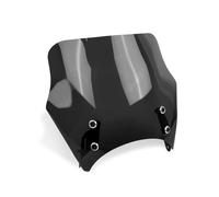 MASHRGX Motorcycle Front Adjustable Windshield For Kawasaki For Eliminator 400 450 2023-2024 500 2024 Wind Deflector Windscreen Windshield Windscreen(Black)