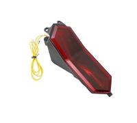 MASHRGX Motorcycle LED Taillight Rear Brake Turn Signal Integrated Tail Light For Y&amaha YZF R1 R6 R7 YZF-R1M R1S YZF-R7 2015-2023(Gold)