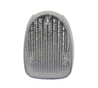 MASHRGX Motorcycle Tail Light Brake Turn Signals Integrated LED Light For Yamaha For V-Star 1100 XVS1100 Classic 2000 2001 2002-2009(Gray)