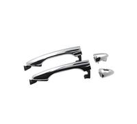 MASHRGX Outside Exterior Door Handle for Hyundai for Tucson 2020 2021 2022 2010-2023 2017 2018 2019 IX35 Chrome Outside Exterior Door Handle(2PCS Front Pair)
