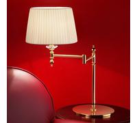 Masiero Grace gold-plate brass table lamp