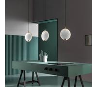 Masiero Horo S1 LED pendant light, transparent