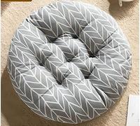 MASINIES 2pcs Padded Cushion Chair Seat Pads Garden Chair Seat Cushion Pads Round Kitchen Office Seat Pads for Indoor Outdoor (#5)