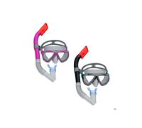 Mask and Tube Set - Bestway - Model 24029 - Assorted Color - Adult 14+ Years - Leak-proof